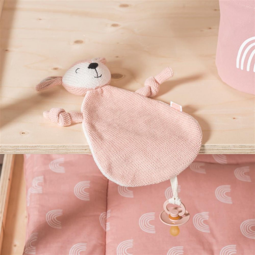 Pletena ninica Deer Pale Pink - Image 3