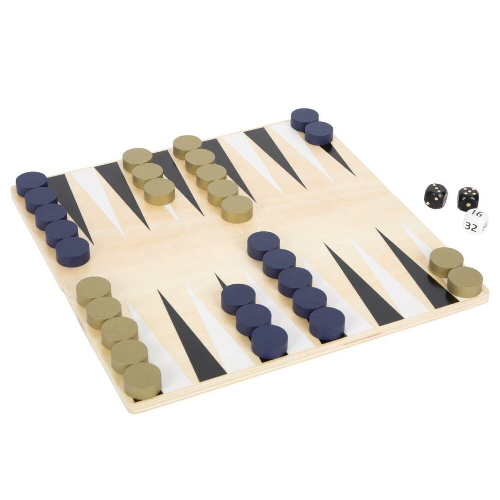 Šah in Backgammon, Gold - Image 2