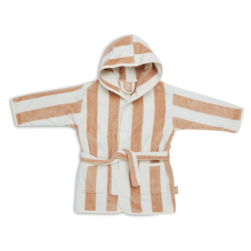 Koplani plašč Stripe Terry Biscuit