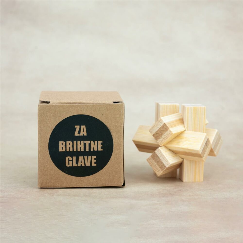 Lesena 3d Zvezda za Brihtne Glave