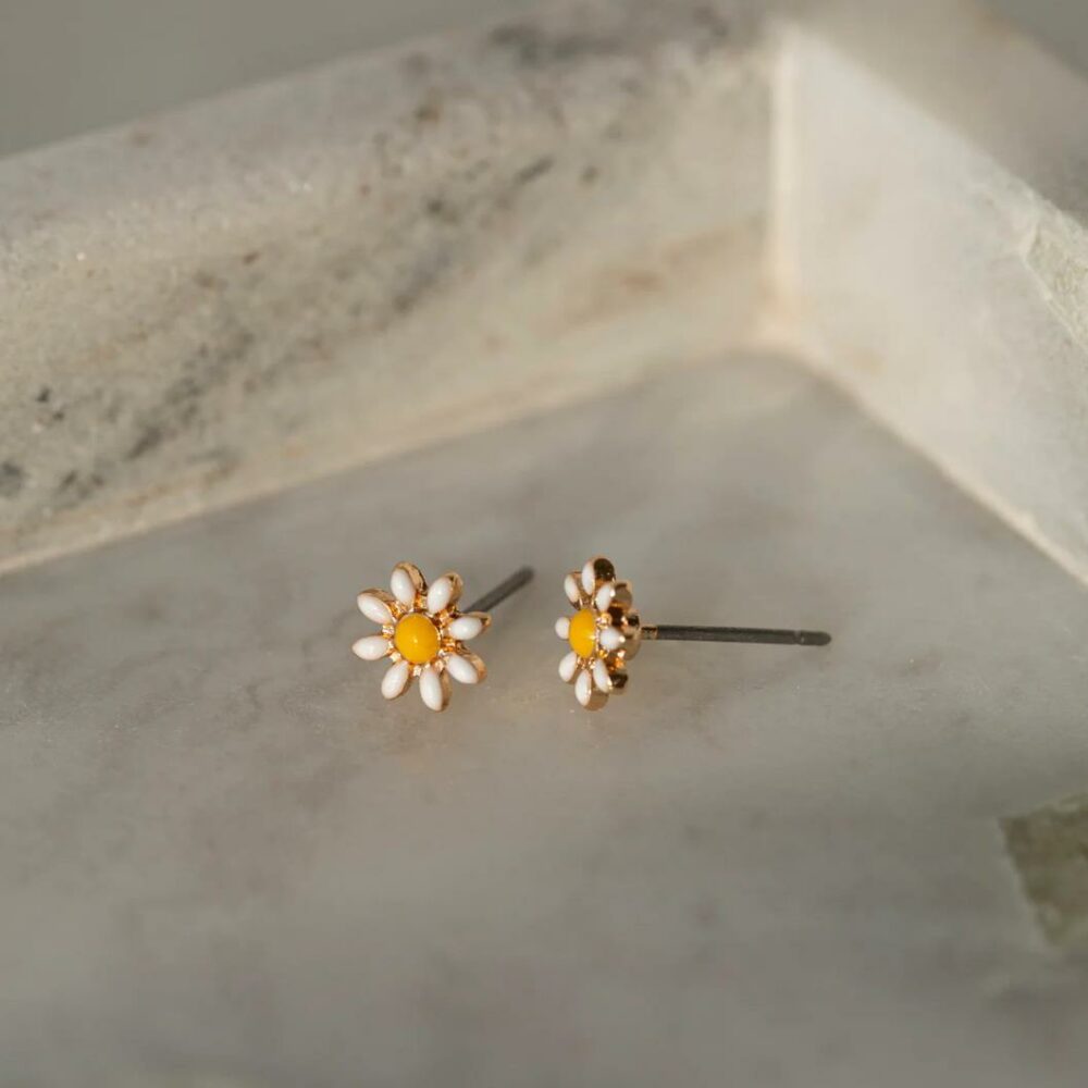 Uhani Doris - Daisy Flower - Image 2