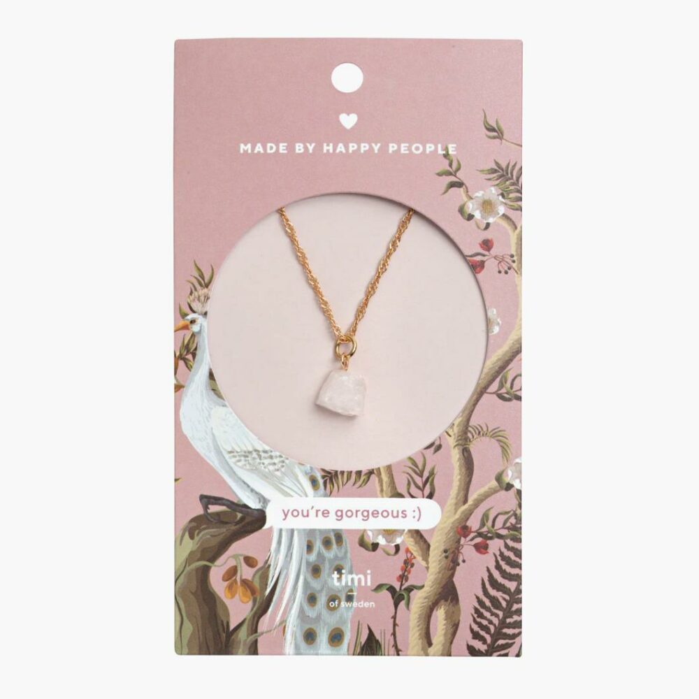 Verižica You are Gorgeous Rose Quartz - Image 3