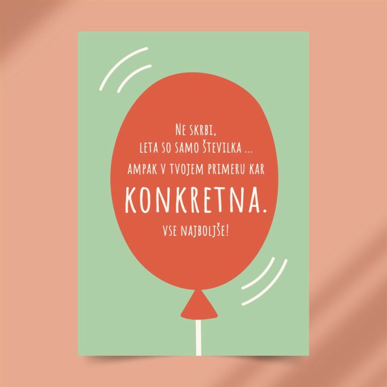 voščilnica za rojstni dan, rojstni dan,